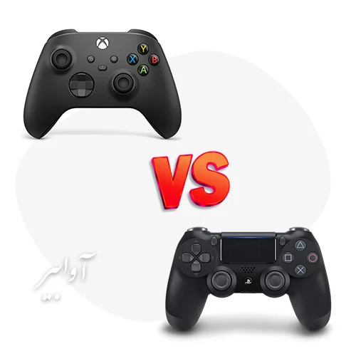 مقایسه دسته ps4 با دسته ایکس باکس مشکی